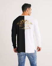 Load image into Gallery viewer, SF WEAR LONGSLEEVE - BLACK/WHITE Men&#39;s Long Sleeve Tee
