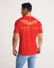 Load image into Gallery viewer, STEADY FLAME GOLD - RED Men&#39;s Tee
