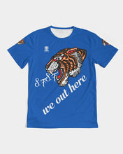 Load image into Gallery viewer, WE OUT HERE - BLUE Men&#39;s Tee
