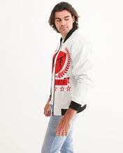 Load image into Gallery viewer, SF WEAR 1 LOGO JACKET - WHITE/RED/BLAck Men&#39;s Bomber Jacket
