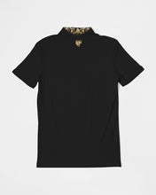 Load image into Gallery viewer, SF POLO-BLACK Men&#39;s Slim Fit Short Sleeve Polo
