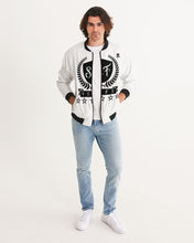 Load image into Gallery viewer, SF WEAR 1 LOGO JACKET - WHITE/BLACK Men&#39;s Bomber Jacket
