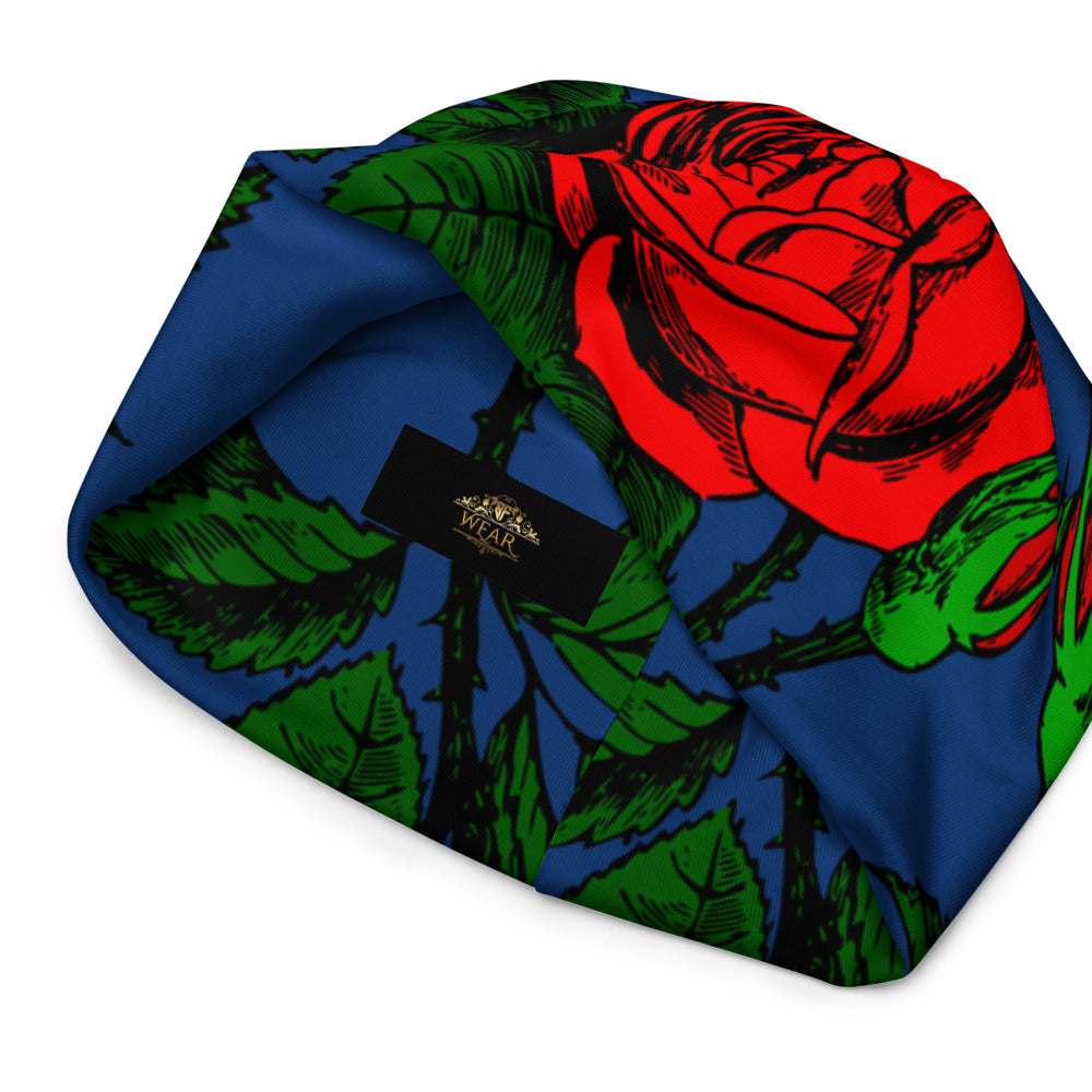 BLUE ROSE BEANIE