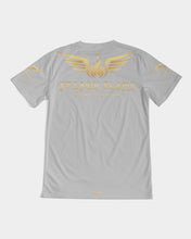 Load image into Gallery viewer, STEADY FLAME GOLD-GRAY Men&#39;s Tee
