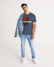 Load image into Gallery viewer, EVERYTHING ROSES LINK UP - NAVY BLUE Men&#39;s Tee
