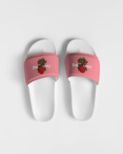 Load image into Gallery viewer, EVERYTHING ROSES FEMALE - PINK/WHITE Women&#39;s Slide Sandal
