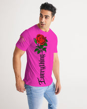 Load image into Gallery viewer, EVERYTHING ROSES 4.0 - HOT PINK Men&#39;s Tee
