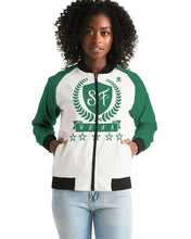 Load image into Gallery viewer, SF WEAR 1 JACKET  - KELLY GREEN Women&#39;s Bomber Jacket
