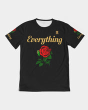 Load image into Gallery viewer, EVERYTHING ROSES 1 - BLACK/GOLD NEW Men&#39;s Tee
