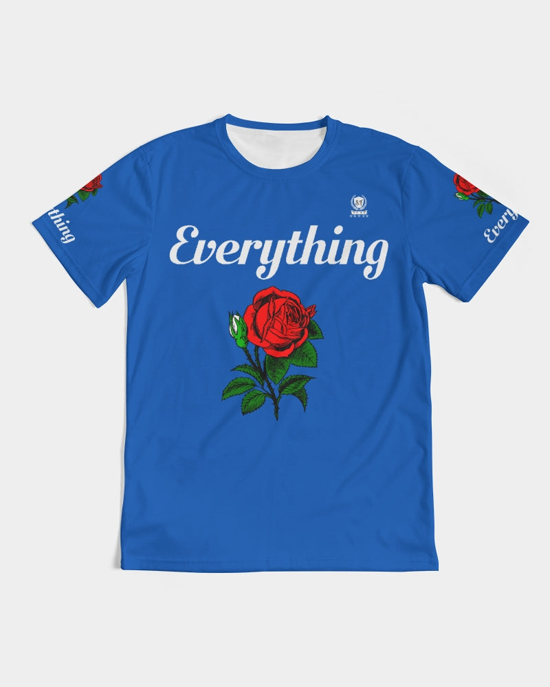 EVERYTHING ROSE 1 - BLUE/WHITE Men's Tee