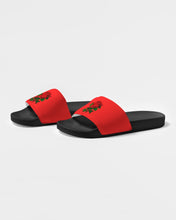 Load image into Gallery viewer, 1 ROSE SLIDE - RED/BLACK Men&#39;s Slide Sandal
