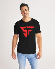 Load image into Gallery viewer, STEADY FLAME NEXT T-SHIRT - BLACK Men&#39;s Tee
