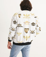 Load image into Gallery viewer, SF WEAR FULLY LOGO 2 - WHITE Men&#39;s Bomber Jacket
