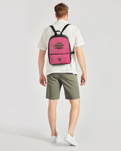 Load image into Gallery viewer, SF LEATHER BACKPACK - PINK Classic Faux Leather Backpack
