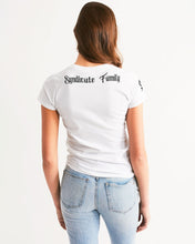 Load image into Gallery viewer, SF WEAR 1 (2.0) - WHITE/BLACK Women&#39;s Tee
