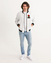 Load image into Gallery viewer, ETR 1 ROSE  JACKET - WHITE Men&#39;s Bomber Jacket
