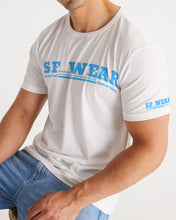 Load image into Gallery viewer, SF WEAR 5STAR - WHITE/SKY BLUE Men&#39;s All-Over Print Tee
