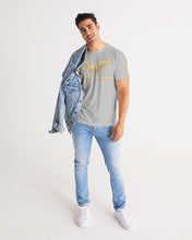 Load image into Gallery viewer, STEADY FLAME GOLD-GRAY Men&#39;s Tee
