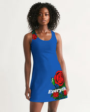Load image into Gallery viewer, ETR TANK TOP DRESS - BLUE Women&#39;s Racerback Dress
