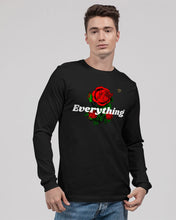 Load image into Gallery viewer, EVERYTHING ROSES 3.0 (Long sleeve Jersey T-Shirt)  - BLACK/WHITE
