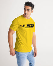 Load image into Gallery viewer, SF WEAR 5STAR - YELLOW Men&#39;s All-Over Print Tee
