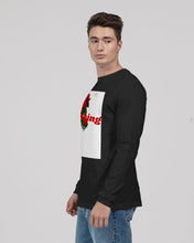 Load image into Gallery viewer, EVERYTHING ROSES 3.0 (Long sleeve Jersey T-Shirt)  - BLACK/WHITE/RED
