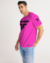 Load image into Gallery viewer, STEADY FLAME NEXT T-SHIRTS - DARK HOT PINK Men&#39;s Tee
