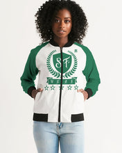 Load image into Gallery viewer, SF WEAR 1 JACKET  - KELLY GREEN Women&#39;s Bomber Jacket
