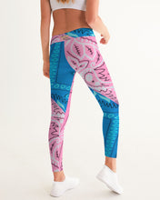 Load image into Gallery viewer, 2 TONE BANDANA - PINK/BLUE Women&#39;s Yoga Pants
