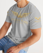 Load image into Gallery viewer, STEADY FLAME GOLD-GRAY Men&#39;s Tee
